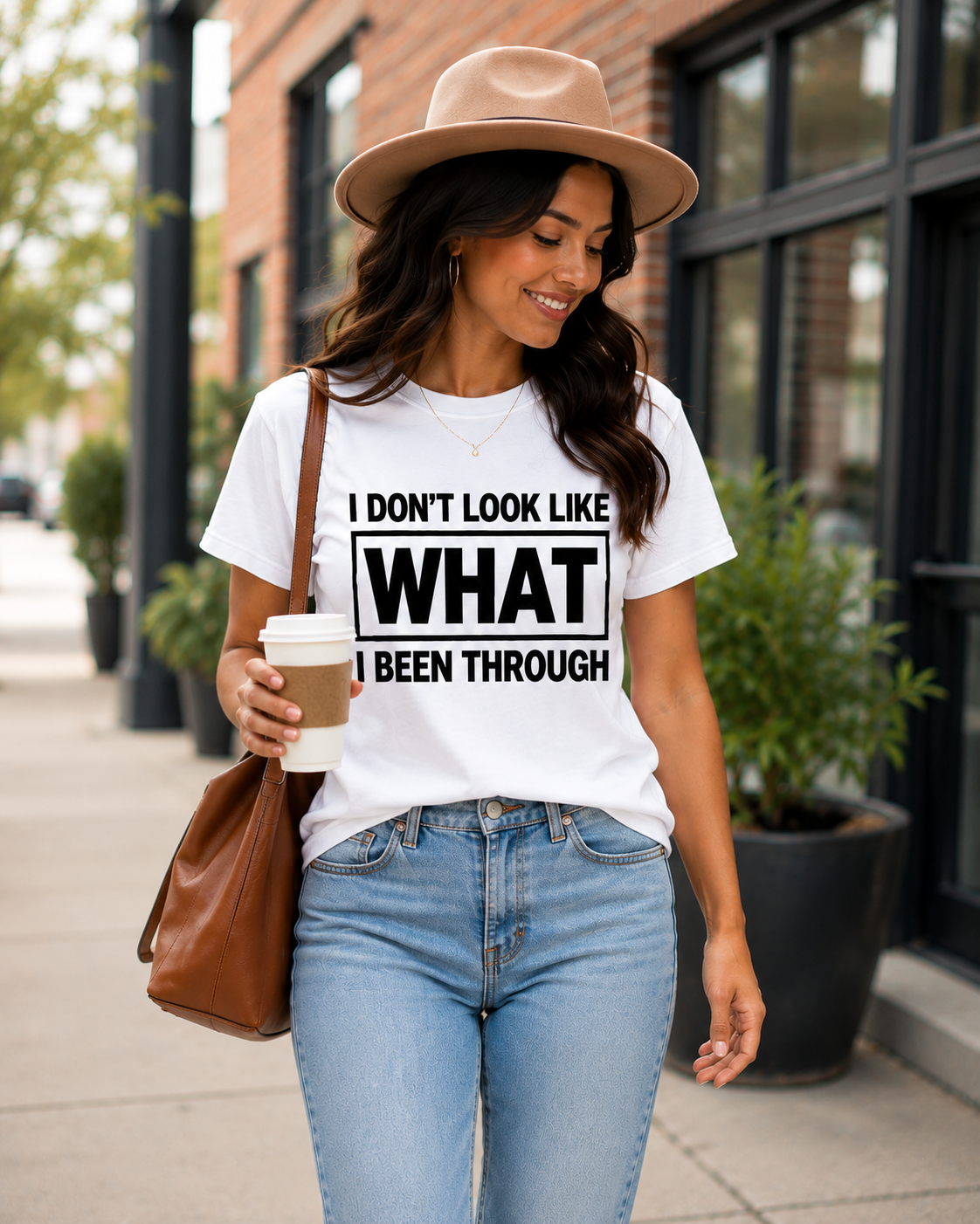 I Don't Look Like What I've Been Through Christian T-shirt